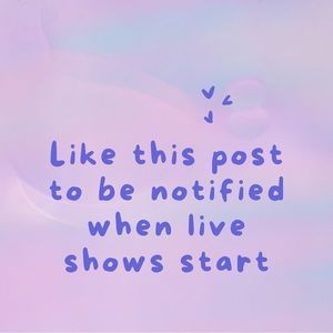 ***POSH SHOW NOTIFICATION***